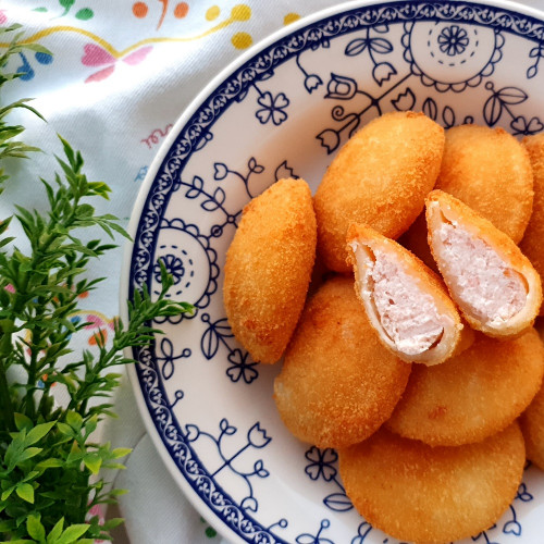 Rissóis de Queijo e Fiambre (6 unidades)