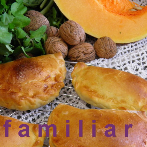 Empanada de Abóbora, Nozes e Feta (familiar)